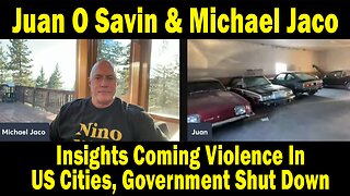 Juan O Savin & Michael Jaco Update Today 10.07.25: "Breaking News! Insights Coming Violence In US Cities, Government Shut Down And Future Events"
