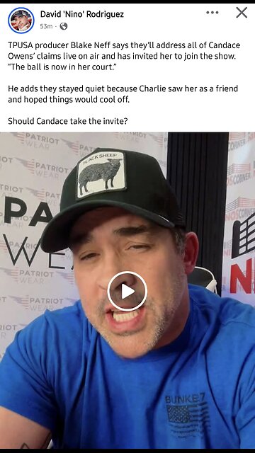 David Nino Rodriguez ~ Candace vs TPUSA