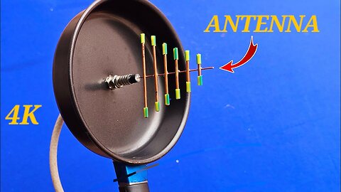 Turn a frying pan into the most powerful TV antenna