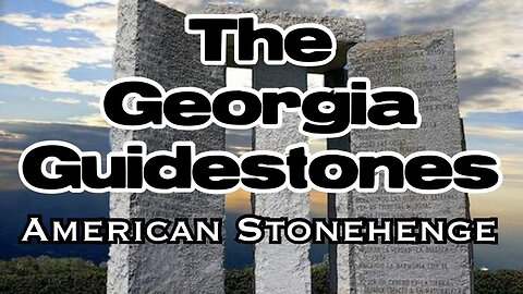 LE PIETRE GUIDA DELLA GEORGIA:LO STONEHENGE AMERICANO DOCUMENTARIO furono distrutte nel luglio del 2022 ma c'erano scritti 10 comandamenti incisi nella roccia in 8 lingue diverse,furono vandalizzate varie volte
