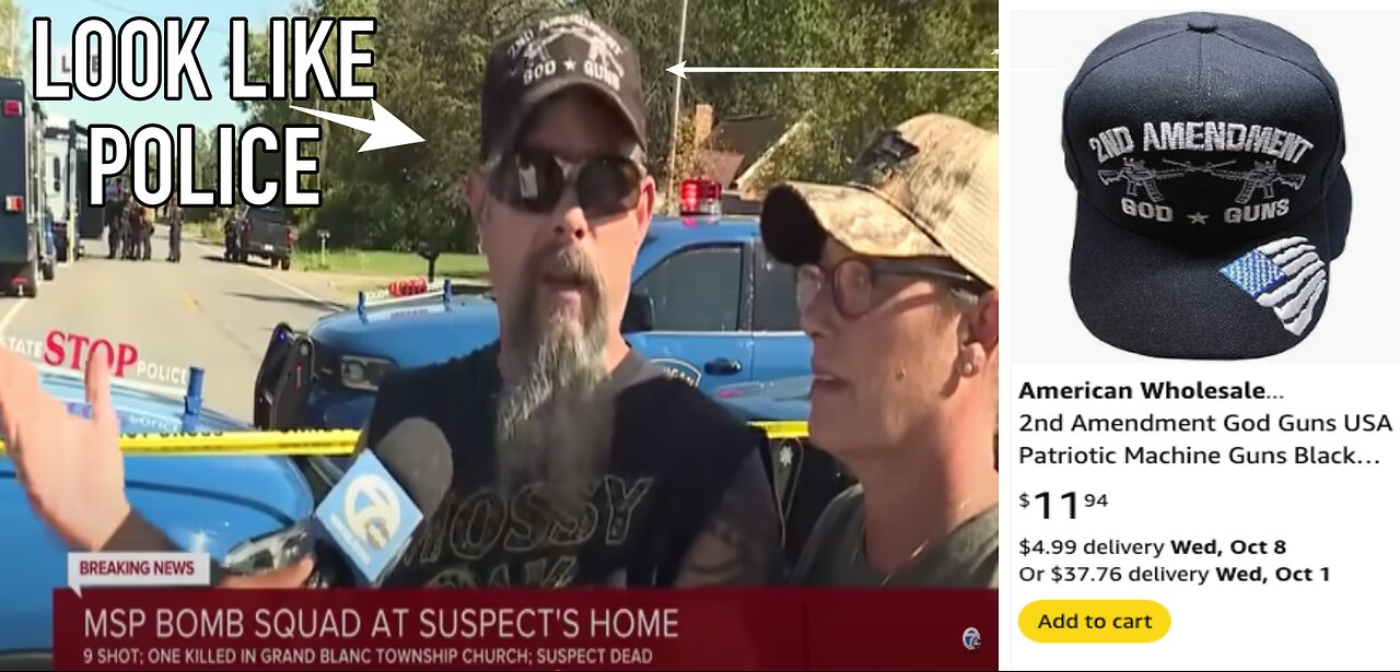 Until Proven Otherwise Michigan Church Shooting Looks Like a False Flag, Media Using Crisis Actors