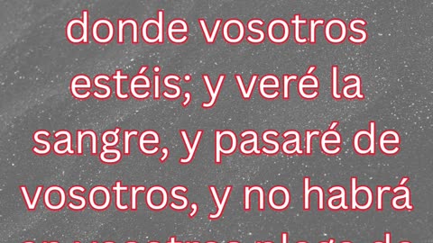 “La sangre que protege” exodo 12:12,13.#shortvideo #shorts #youtubeshorts #youtube #reels #ytshorts