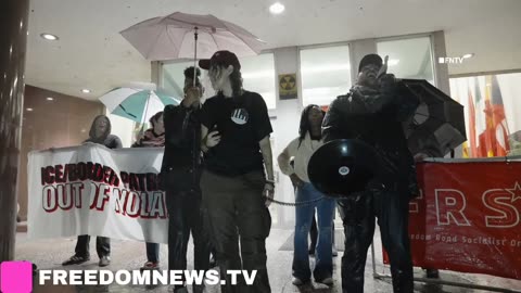"F Donald Trump!" New Orleans Anti-ICE Protesters March through the Streets,