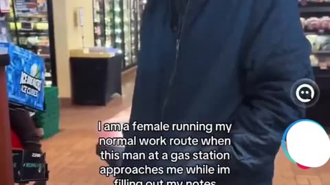 Creep Caught on Camera Harassing Woman With Bizarre Requests! 😳