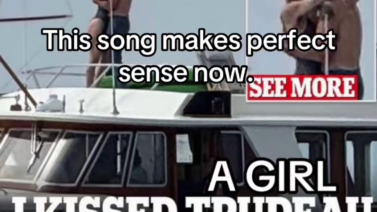 Trudeau with Katy Perry 🤢🤮