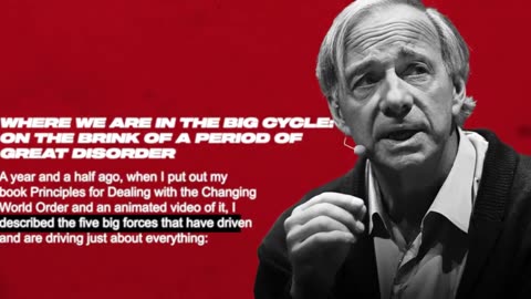 Billionaire Details World On Brink Of Disorder