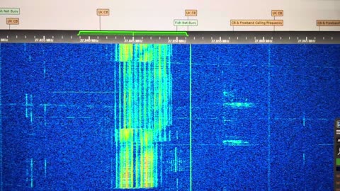 27.100 CB Radio Repeater Getting Keyed Up Channel 12R - G8JNJ SDR 03 01