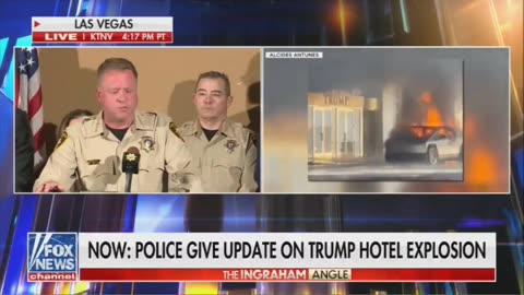 Jan 02 2025- LAS VEGAS POLICE THANK ELON For Helping With Trump Hotel Explosion