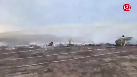 Plane crash moment: Plane flying from Baku to Grozny with 67 passengers on board crashes