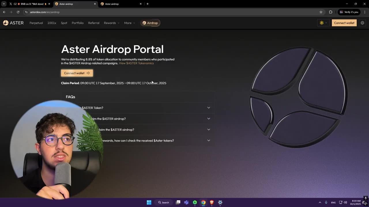 How I Joined the Aster Airdrop in 6 Minutes (Easy Tutorial)
