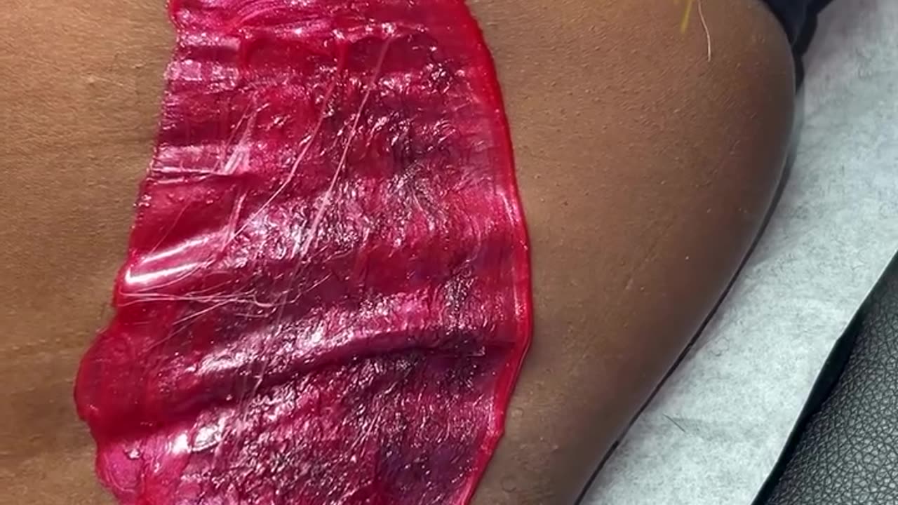 Underarm Waxing with Sexy Smooth Cherry Desire Hard Wax | @waxingqueenadventures