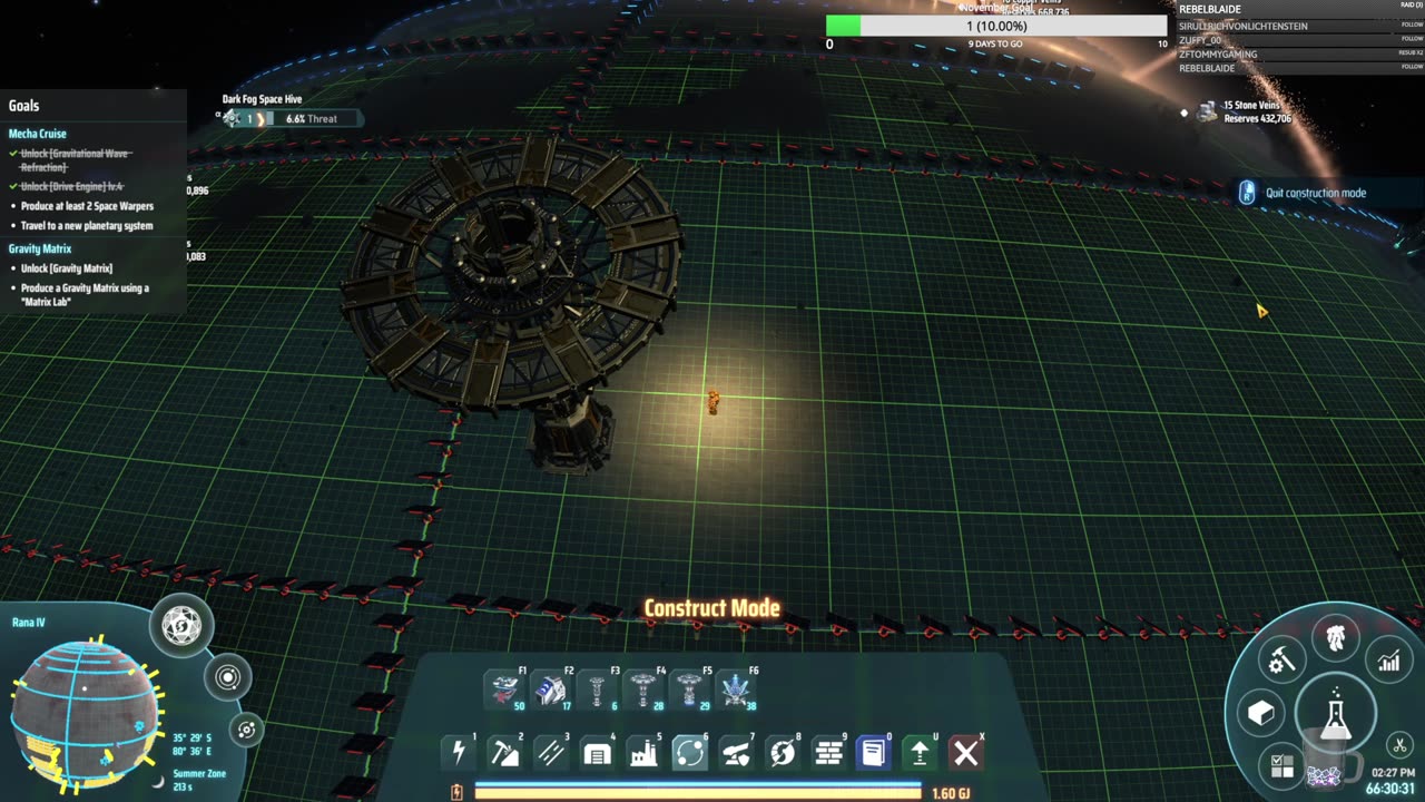Dyson Sphere Program | Space Warpers, Gravity Matrix and exploration