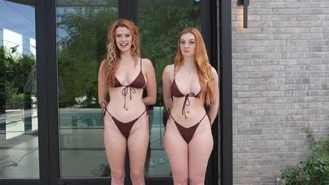 Micro bikini try on haul