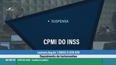 CPMI do INSS ouve Carlos Roberto Ferreira Lopes e Fernando Cavalcanti - 29/09/2025