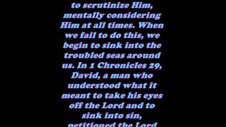 Matthew 14:30 - Daily Bible Verse Commentary