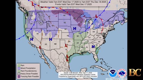 National Weather Forecast (December 17, 2025)
