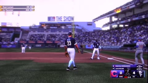 MLB The Show: Kansas City Royals vs Chicago Cubs (S22 G135)
			