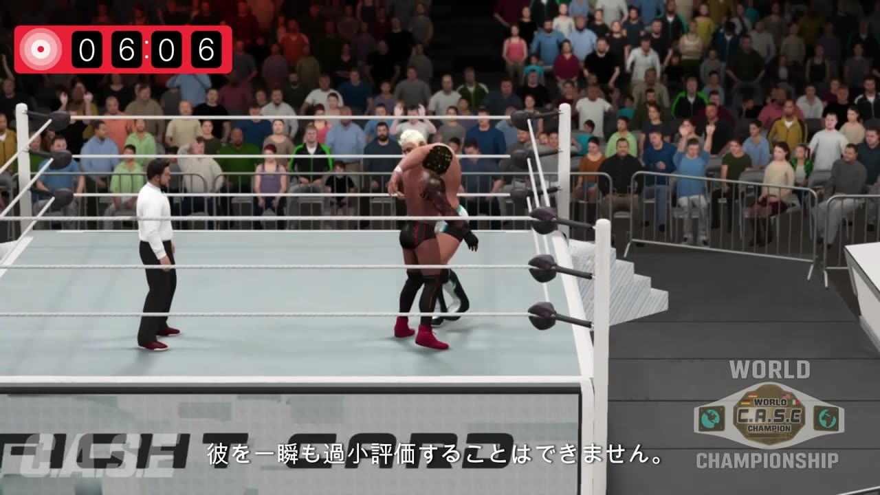 FULL MATCH - 世界ヘビー級王座戦！