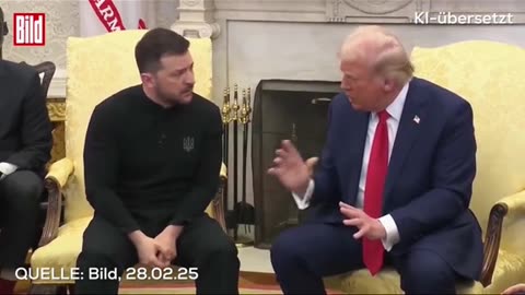 Trump Zelensky Weisses Haus in deutsch