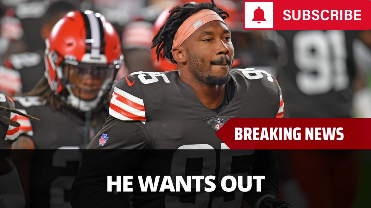 Myles Garrett Requests Trade From Browns