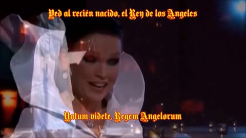 TARJA TURUNEN - Adeste Fideles (Subtítulos español-latín-finlandés) Live 2005