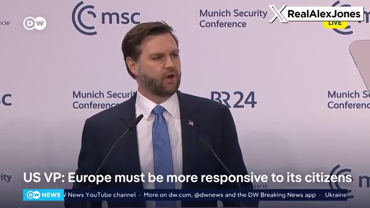 Alex Jones, VP Vance Tells Globalists Their System Broke
