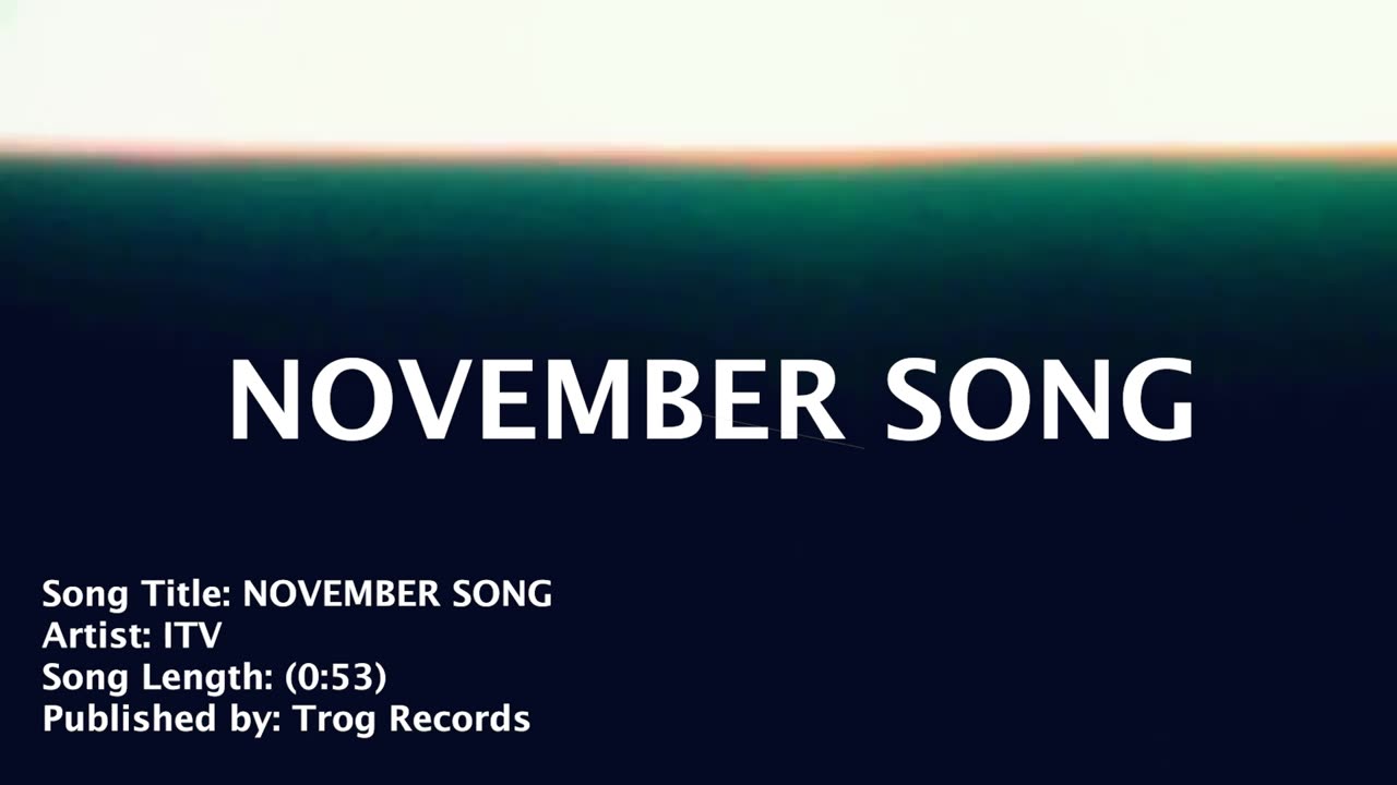 NOVEMBER SONG (RAP 1,2+3) [2:39]