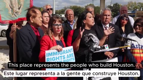 Texas state rep @RepMorales145 claims that illegal aliens are the ones who built Houston.