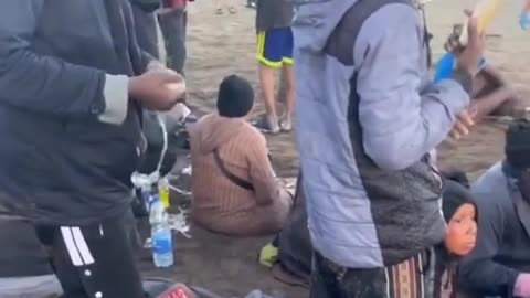 Illegals are given smartphones as soon as they land in Europe without documents.