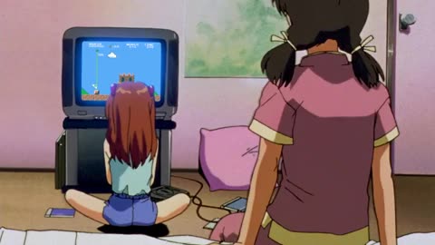 Asuka plays Super Mario Bros.