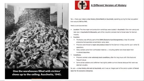 Shoe Factoey at Auschwitz