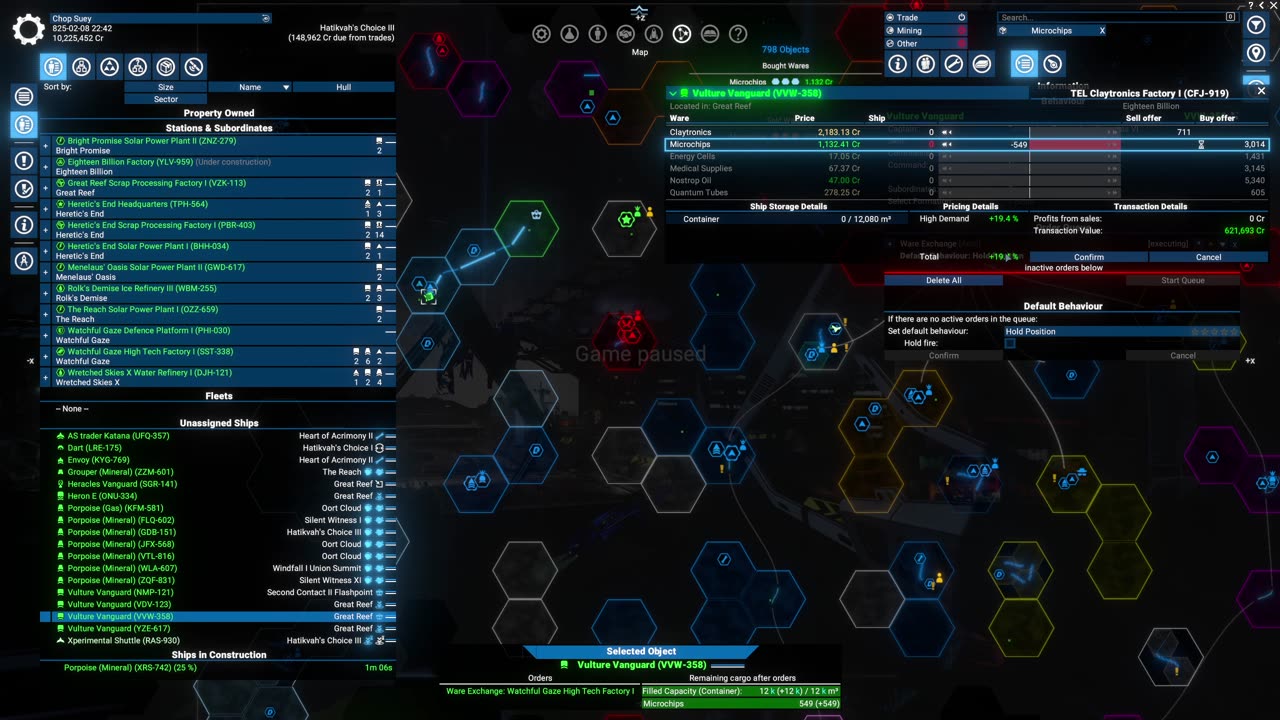 X4 Foundations 56: Doing more Boron diplomatic missions, bought another Builder