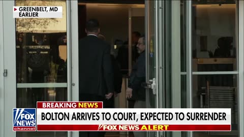 John Bolton just surrendered after being indicted