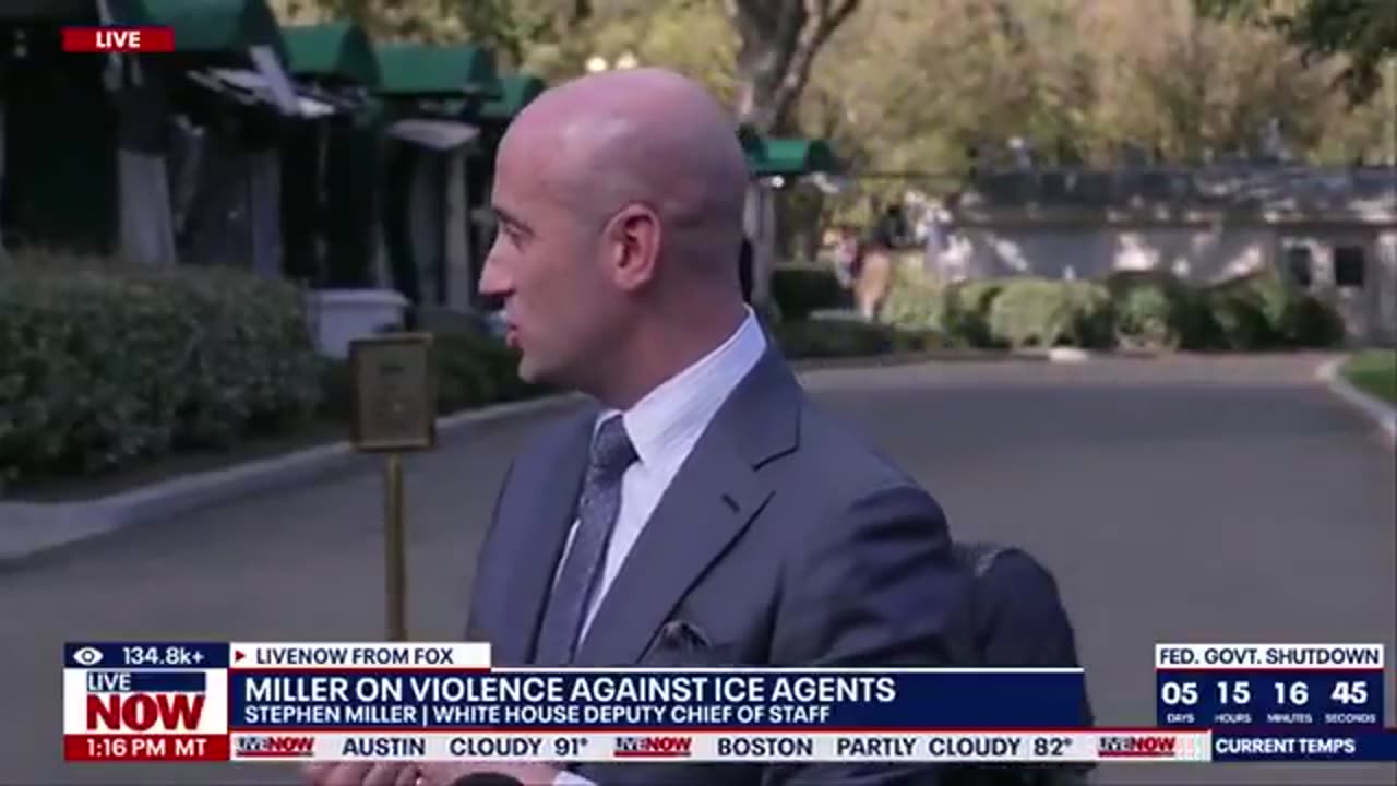 Stephen Miller just went SCORCHED EARTH on MSNBC reporter Vaughn Hillyard