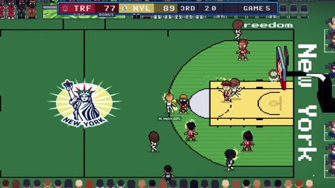 Green Hoopland Season 1: #5 Toronto Frost @ #4 New York Liberty Playoffs Round 1 Game 5