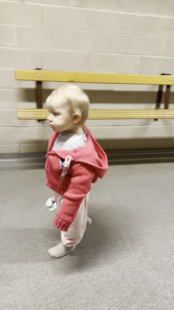 Baby Kayla Exploring a Gym Locker Room 😭🏋️‍♀️