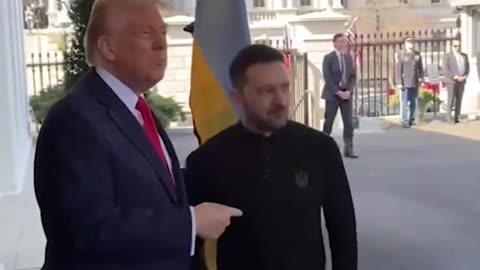 Trump meets Prime minister Zelensky