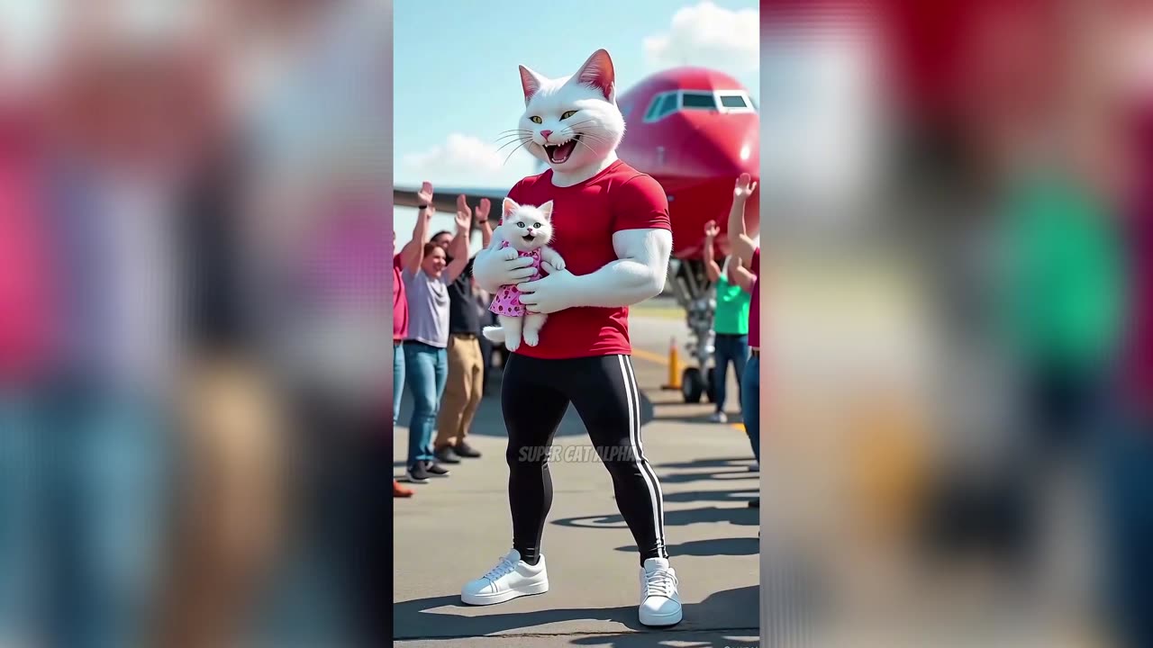 🚨 Cat in Control!💥 Plane in Danger!