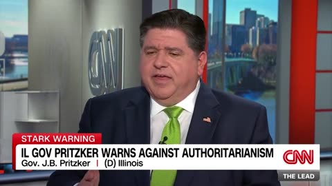 Governor Pritzker issues stark warning about Trump and authoritarianism