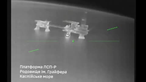 Special Operations Forces hit three drilling rigs in the Caspian Sea