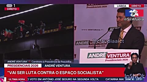 Portuguese Patriot André Ventura WINS in first round of Presidential Elections: