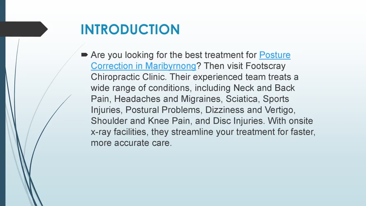 Looking For Best Services Posture Correction in Maribyrnong
