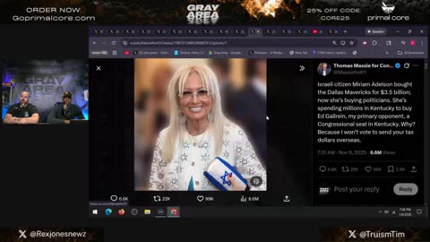 RED ALERT: World Corruption? - Bongino's Back Podcasting! Gray Area LIVE #38