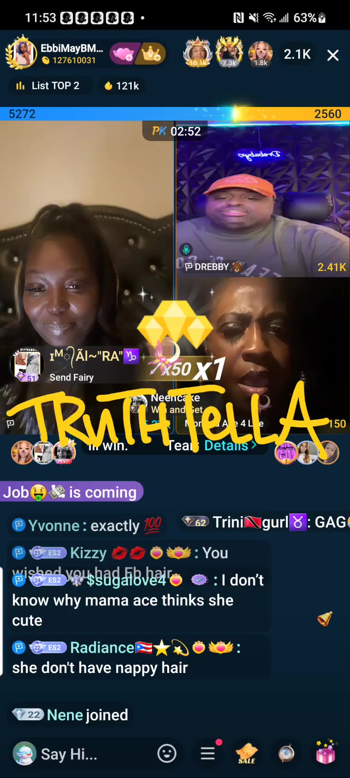 ROACHBAE EBBIMAY, DREBABY & MOMMA ACE TEAM PK GOES CRAZY