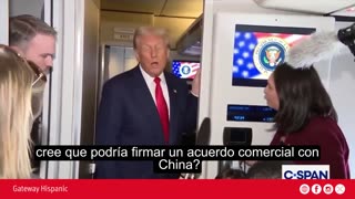 Trump: We will sign a trade deal with China very soon