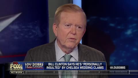 Bill Clinton Personally Insulted By Claims Clinton Foundation Paid For Wedding