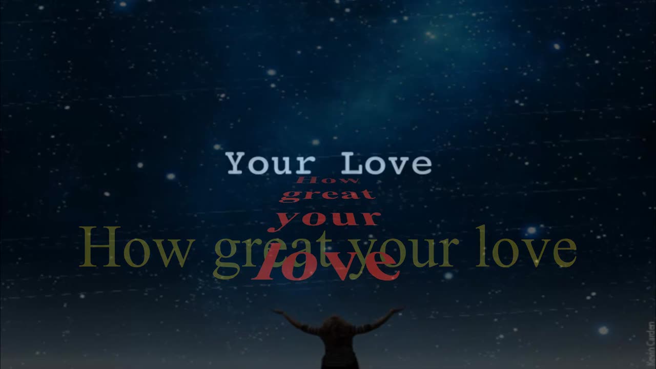 David Crowder Band ~ How Great (Direct from Satellite City) { Lyrics } Remix 1