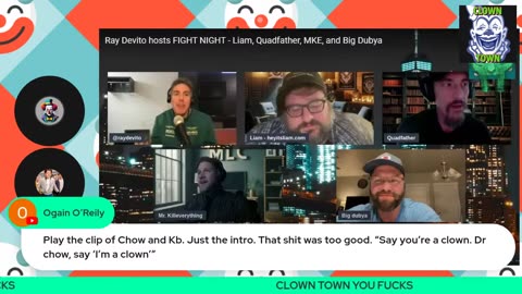 Ep.3 Clown Town with guests Liam McEneaney and Jobe