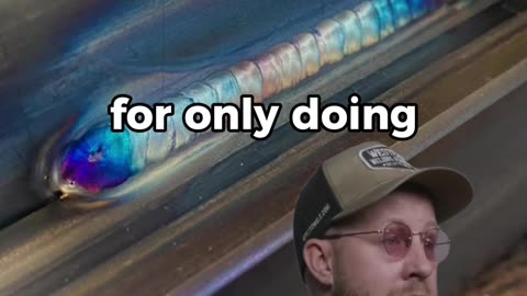 Our instructor’s taking a close look at this weld 👀