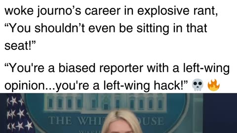 WATCH: Karoline Leavitt Skewers Reporter for Awful Comments about ICE